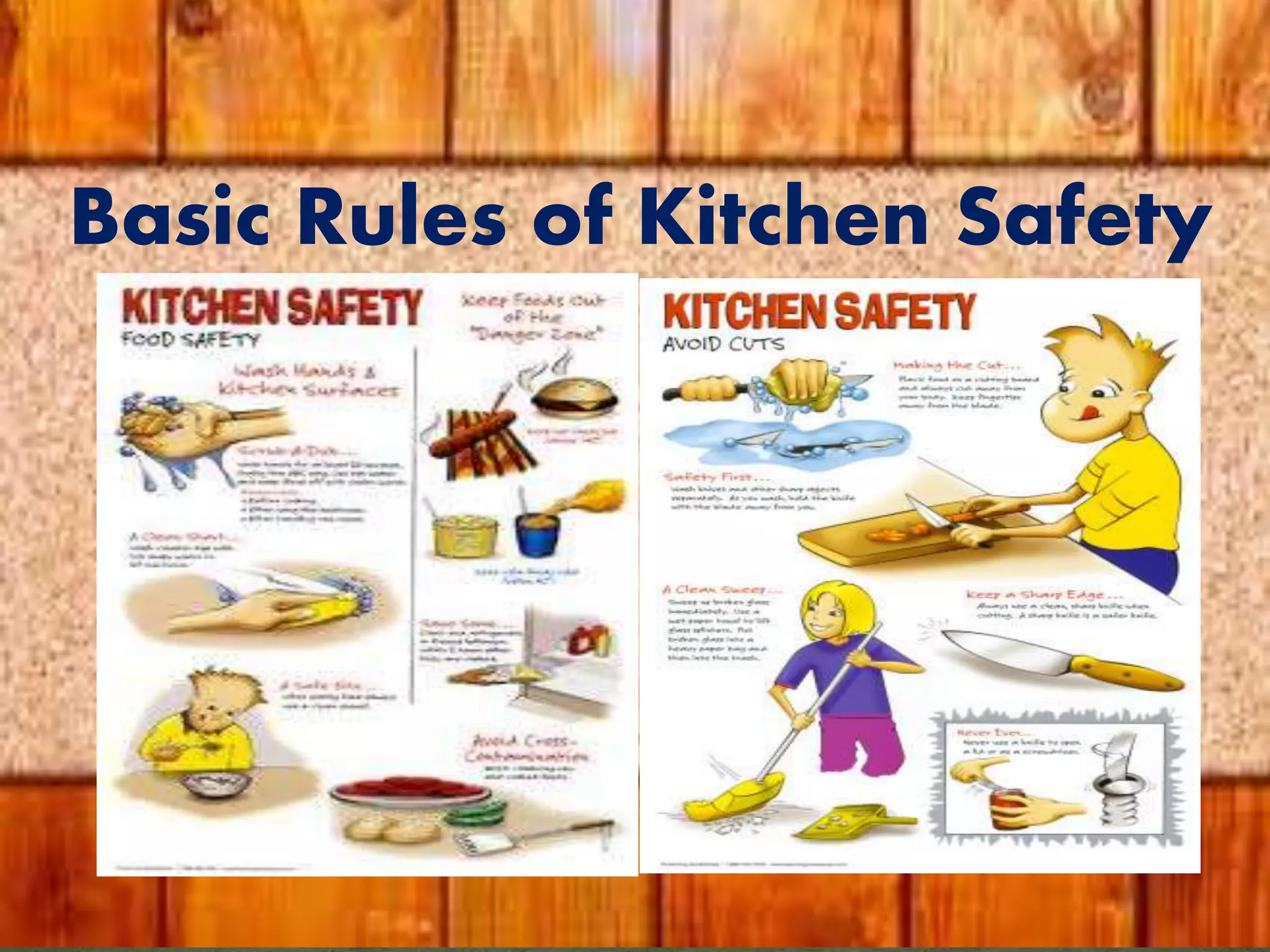 Basic Rules of Kitchen Safety
 