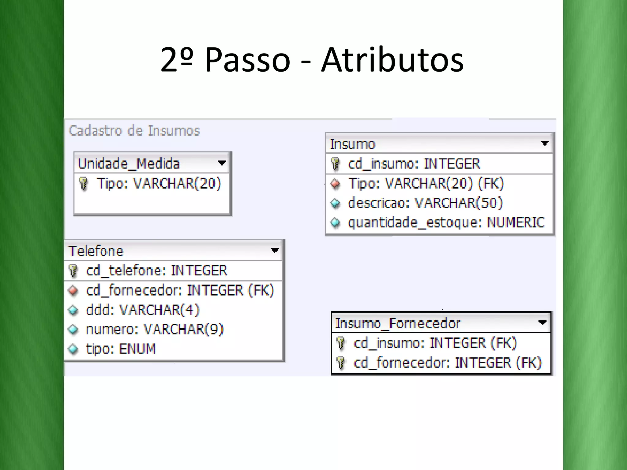 2º Passo - Atributos 