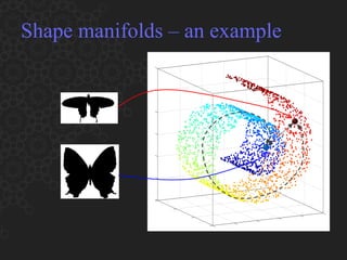 Shape manifolds – an example 