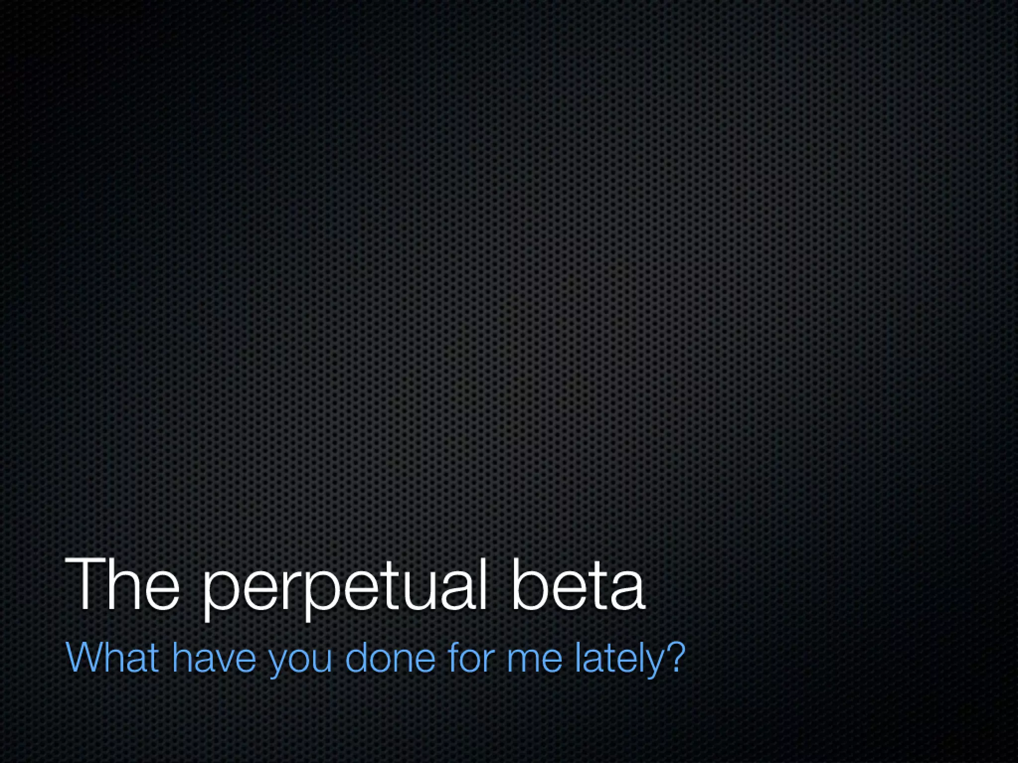 Slides from a lecture at Concordia's Desautels school of management