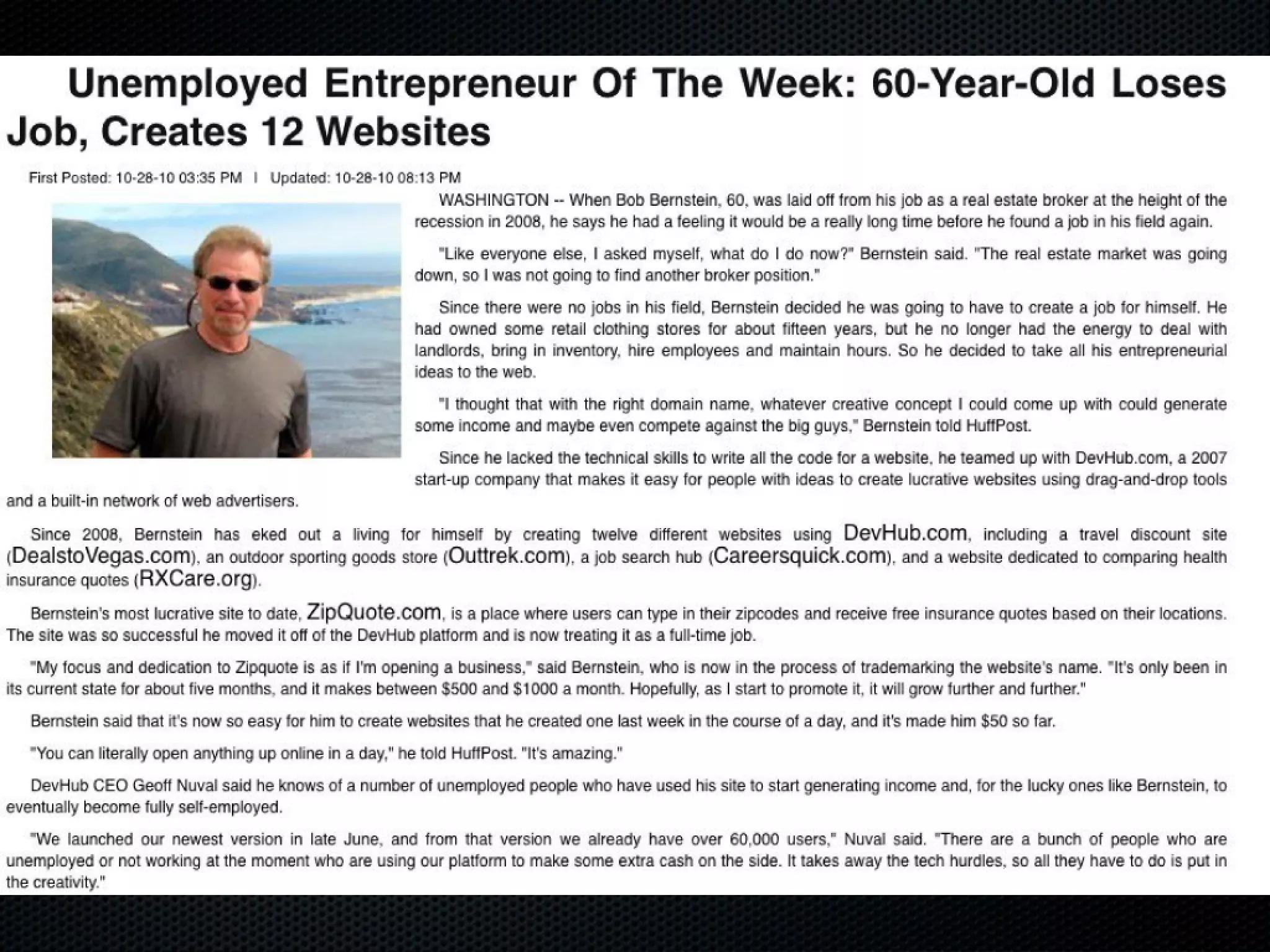 Slides from a lecture at Concordia's Desautels school of management