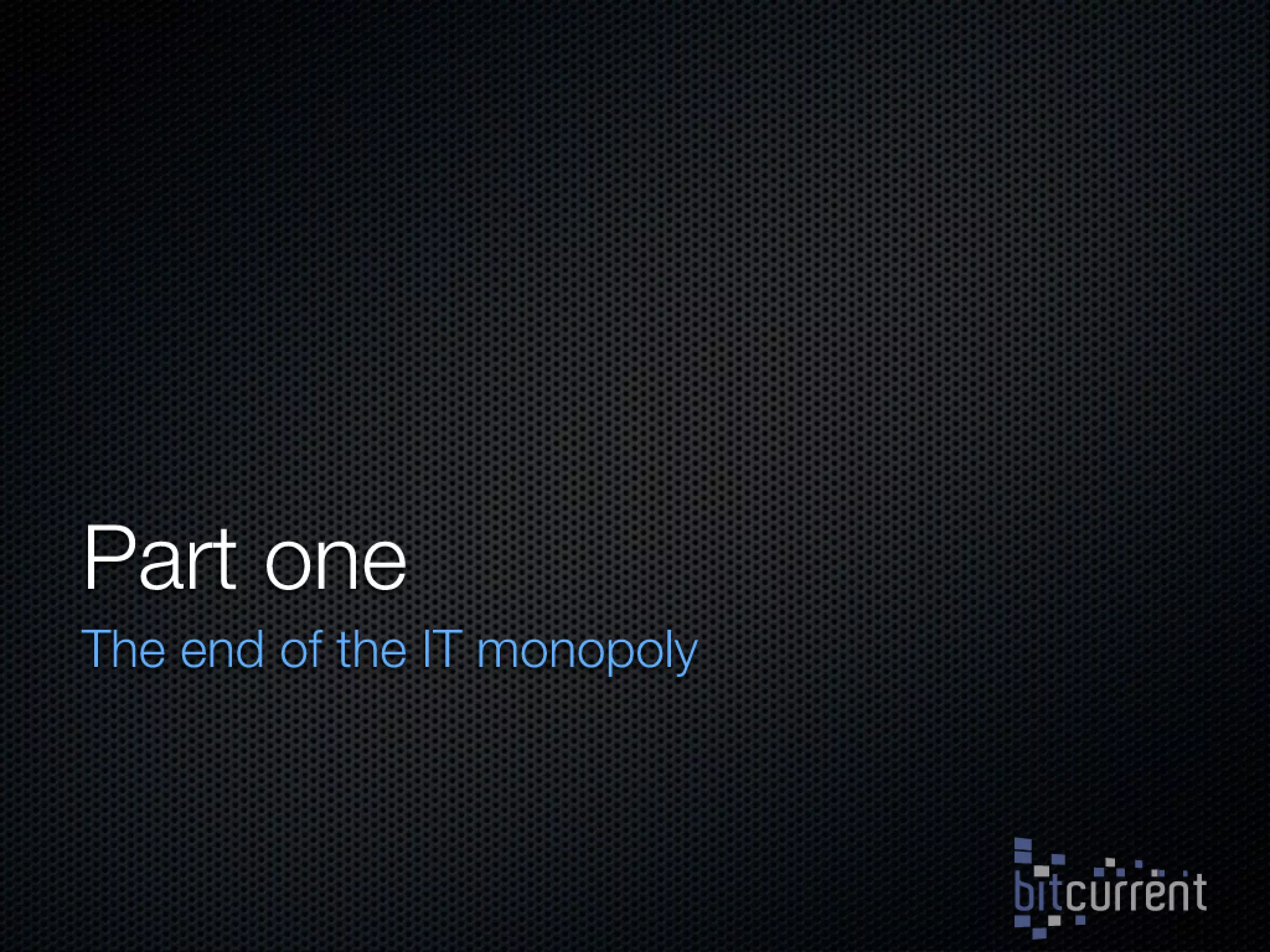 Slides from a lecture at Concordia's Desautels school of management