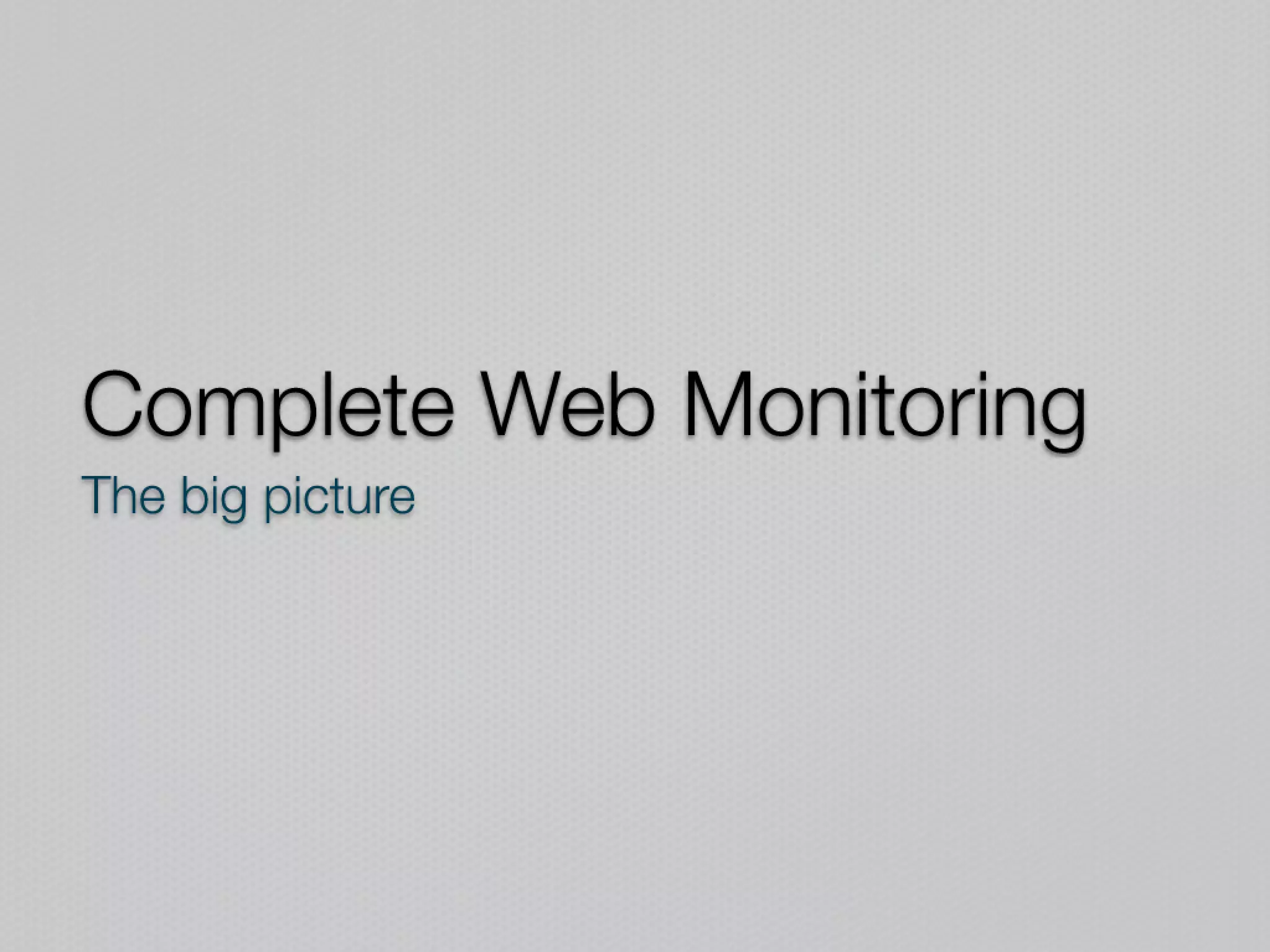 Slides from a lecture at Concordia's Desautels school of management