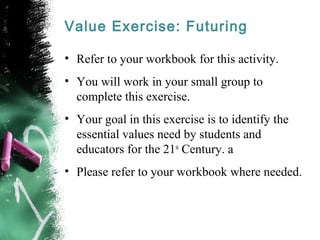 Futuring Exercise Examples Strategic Thinking, Vision and Leadership | PPT