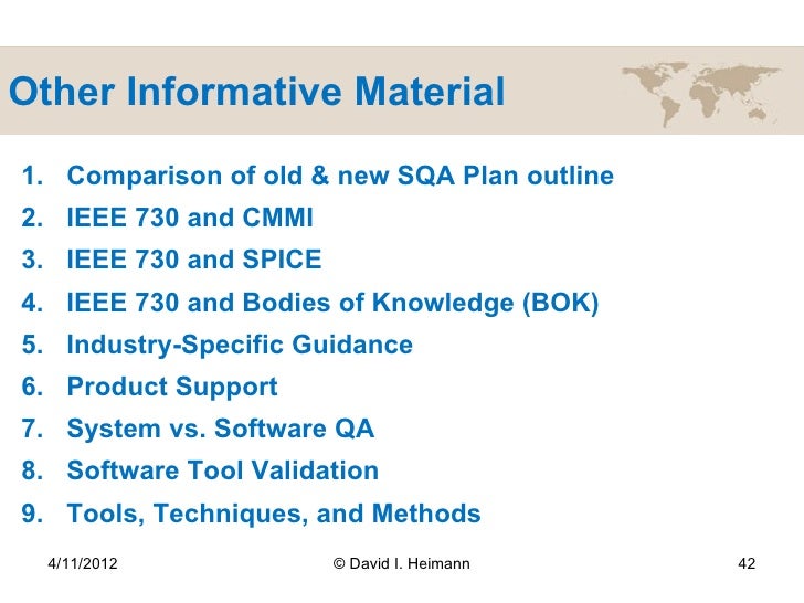 a guide to the forthcoming 2012 revision of the ieee software quality