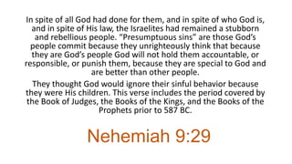 Explain nehemiah 9 32 38