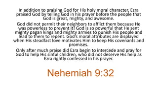 Study Slides For Nehemiah 9
