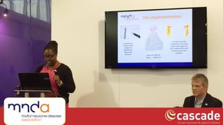 Photos from MND Association Presentation at the CIPD HR Software Show