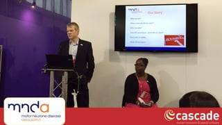 Photos from MND Association Presentation at the CIPD HR Software Show
