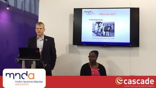 Photos from MND Association Presentation at the CIPD HR Software Show