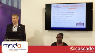 Photos from MND Association Presentation at the CIPD HR Software Show