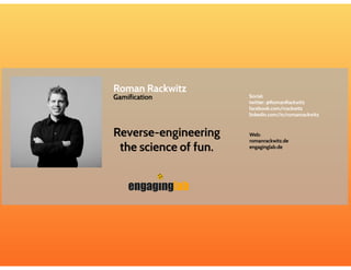 Roman Rackwitz - Gamification und OKR
