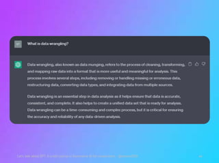Let's talk about GPT: A crash course in Generative AI for researchers - @steven2358 46
 