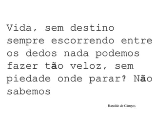 Haroldo de Campos
 