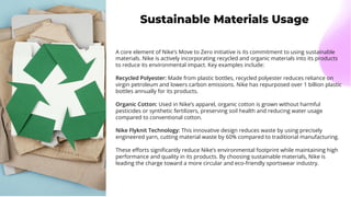 Nike’s Move to Zero: Leading the Path to Sustainability | PDF
