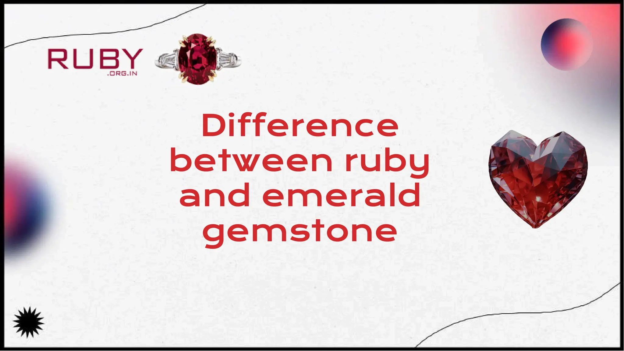 Differences Between Ruby And Emerald Gemstone | PDF | Jewelry Making ...
