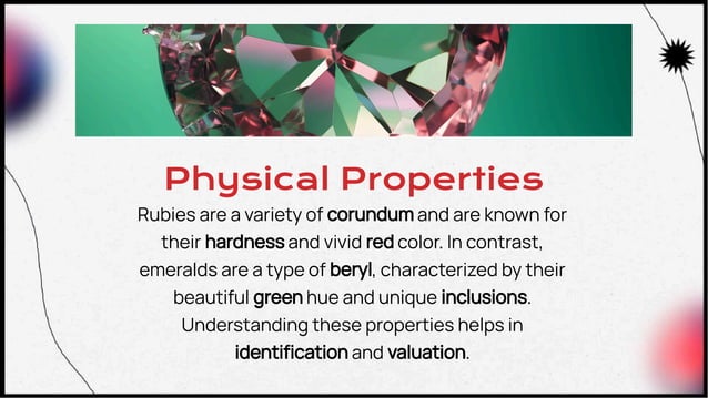Differences Between Ruby And Emerald Gemstone | PDF | Jewelry Making ...