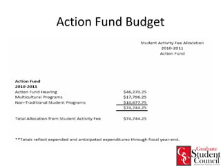 Action Fund Budget 