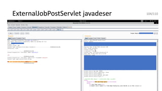 ExternalJobPostServlet javadeser 104/110
 