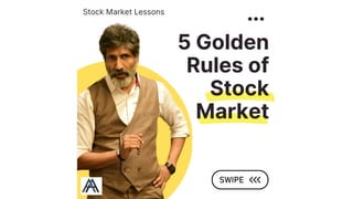 5 Golden Rules Of Stock Market