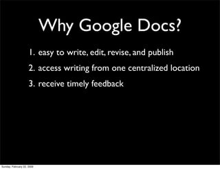 Google Apps to Engage Reading & Writing