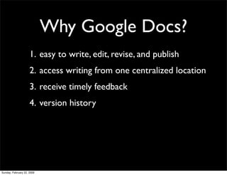 Google Apps to Engage Reading & Writing
