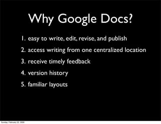 Google Apps to Engage Reading & Writing