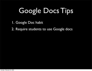 Google Apps to Engage Reading & Writing