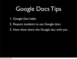Google Apps to Engage Reading & Writing