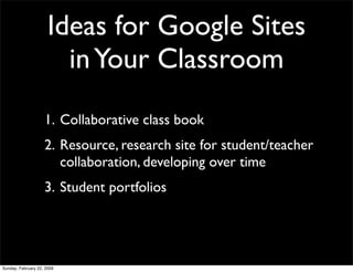 Google Apps to Engage Reading & Writing