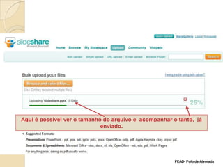 Como publicar apresentações no SlideShare