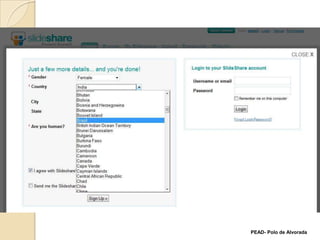 Como publicar apresentações no SlideShare