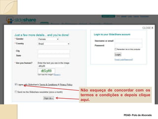 Como publicar apresentações no SlideShare