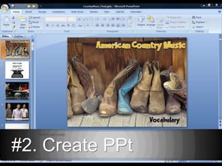 #2. Create PPt