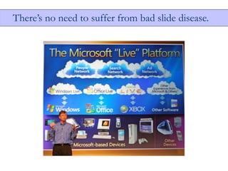 There’s no need to suffer from bad slide disease.
 