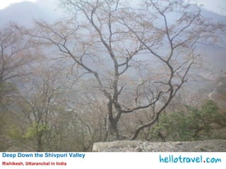 Deep Down the Shivpuri Valley  Rishikesh, Uttaranchal in India 