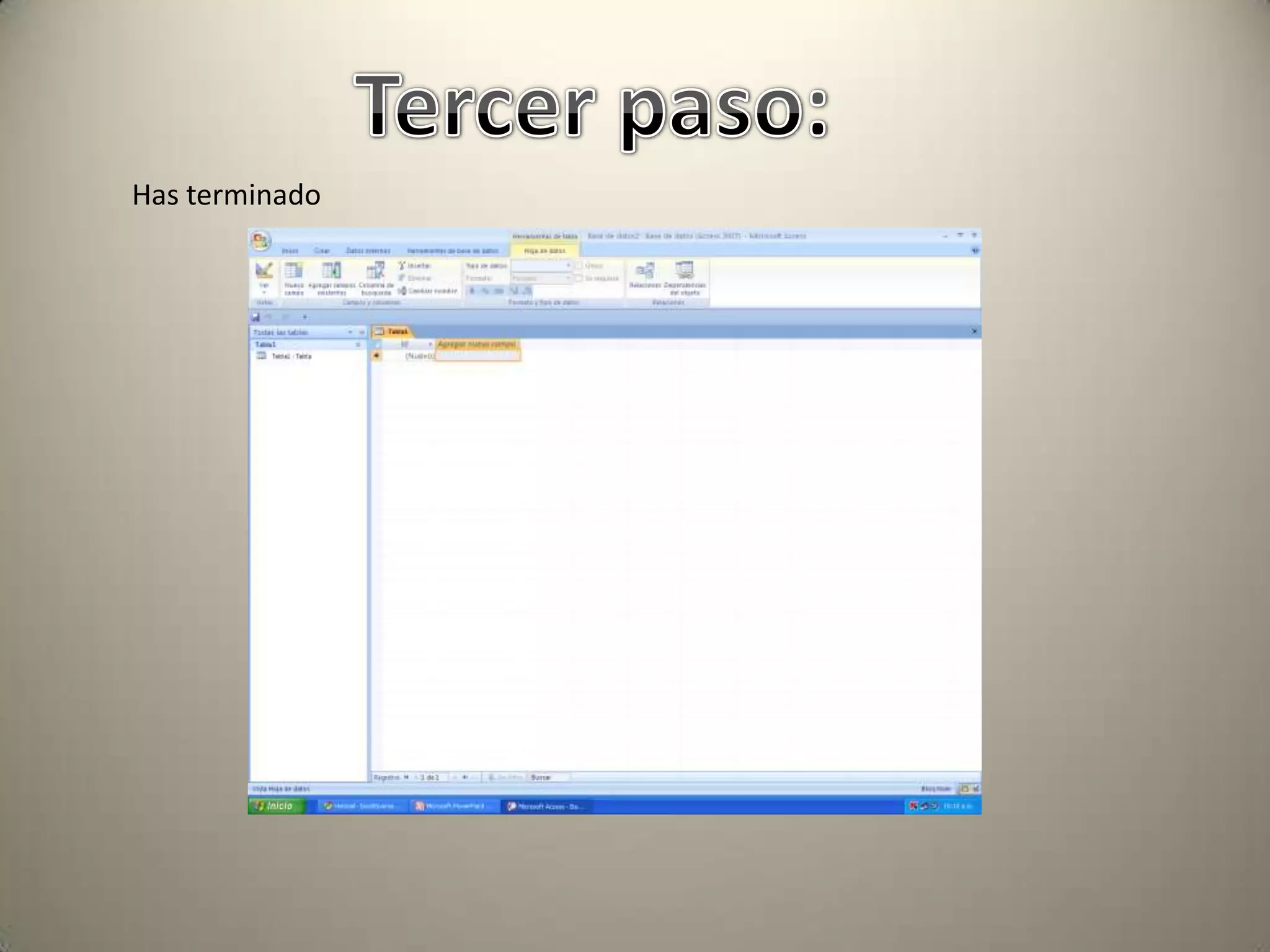 Tercer paso:Has terminado