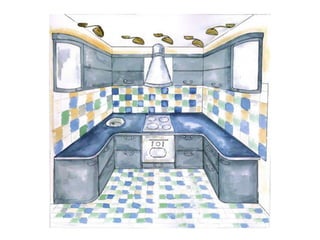 Утонченная полоска: эскизный проект квартиры в стиле неоклассика