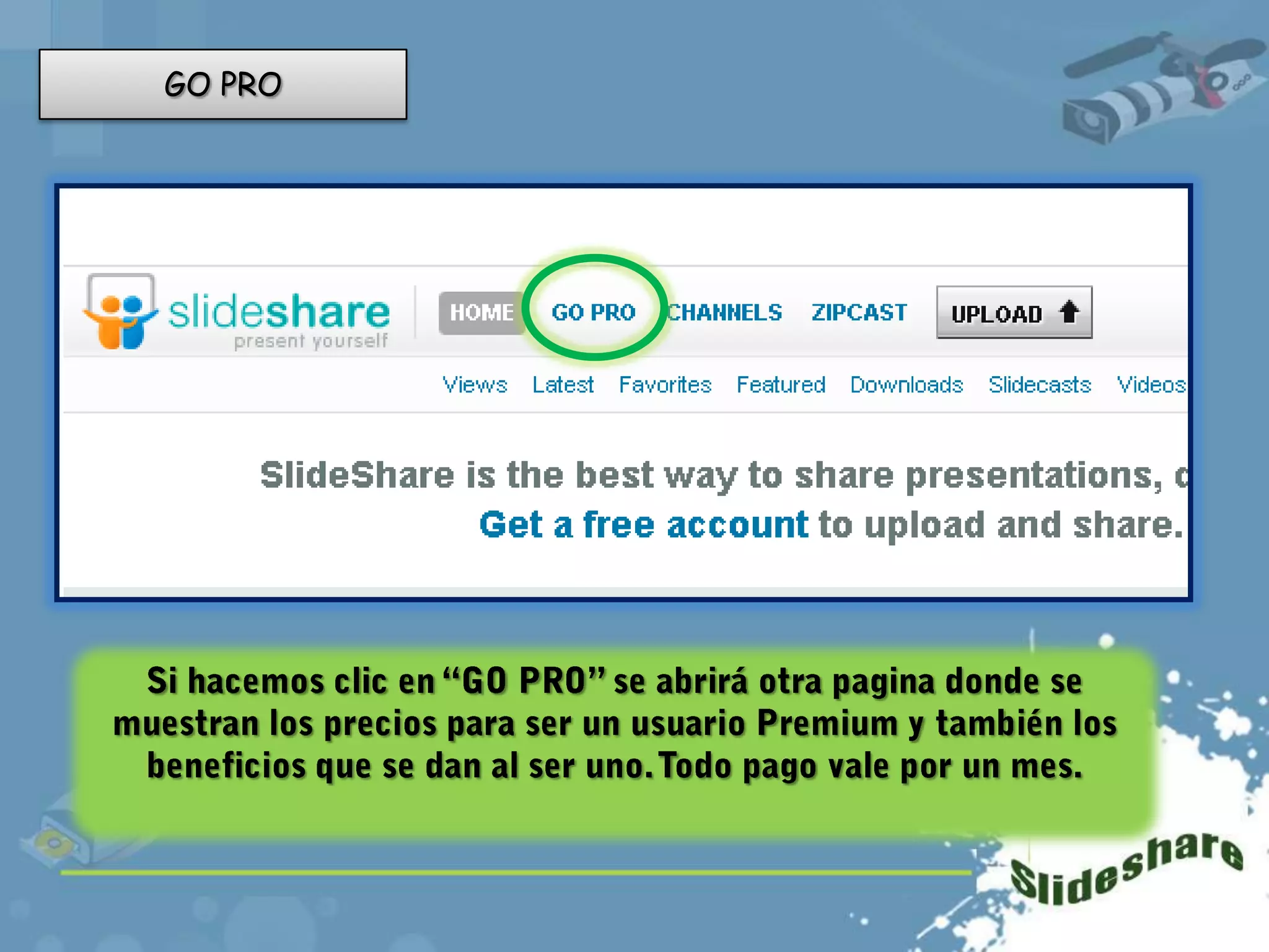 2º  EDITAR NUESTRO PERFIL  (OPCIONAL).3º CLIC EN EL BOTÓN                                  PARA SUBIR UN ARCHIVO.4º PONERLE UN TITULO, UNA BREVE DESCRIPCION Y PUBLICARLO5º LUEGO PODEMOS DIFUNDIRLA EN ALGUN SITIO WEB O UN BLOG.
