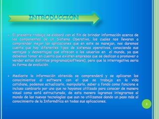 Función de un Sistema Operativo ♪♪