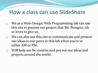 Web 2.0: Slideshare | PPTX | Web Development | Internet