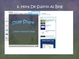 6. Hora De Subirlo Al Blog
 