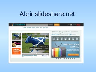Abrir slideshare.net 