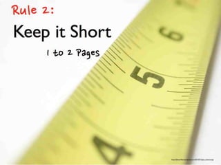 Cover Letters, Résumés, and Everything Else