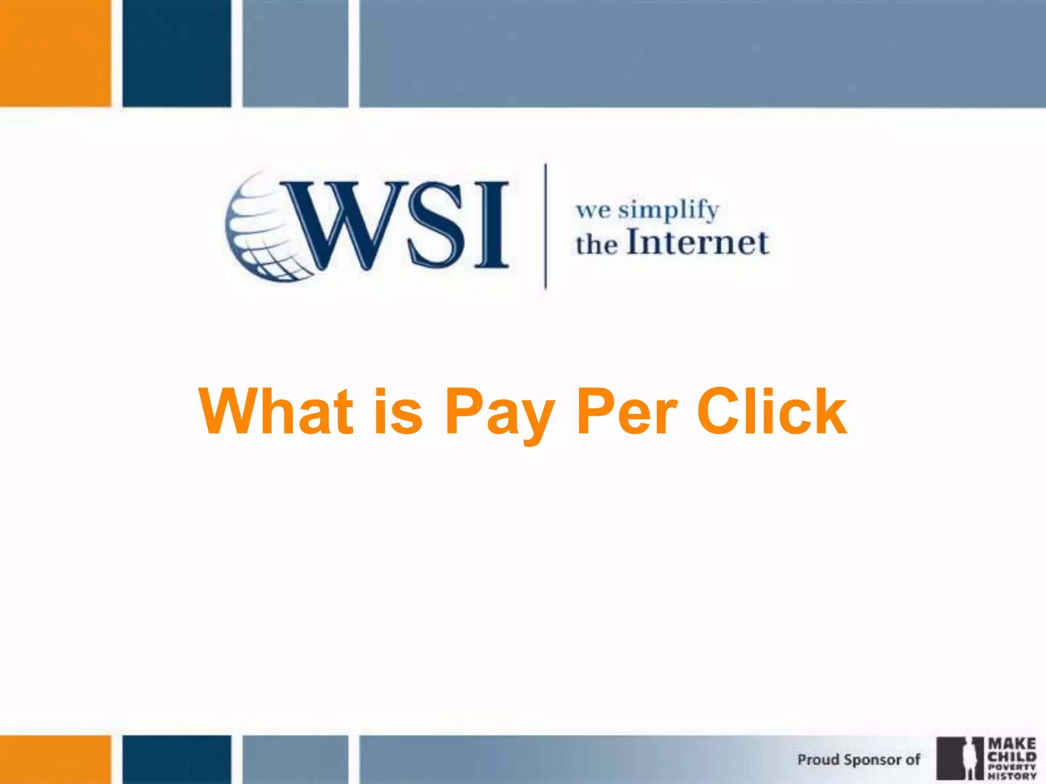 What is Pay Per Click