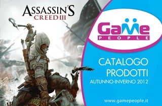 Catalogo GamePeople 2012