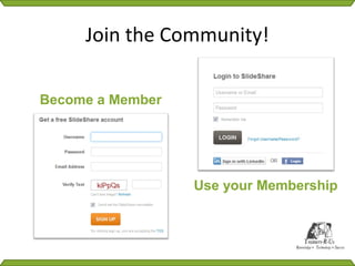 Join the Community!

Become a Member




                  Use your Membership
 