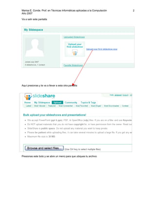 Funciones del Scribd