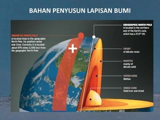 BAHAN PENYUSUN LAPISAN BUMI
 