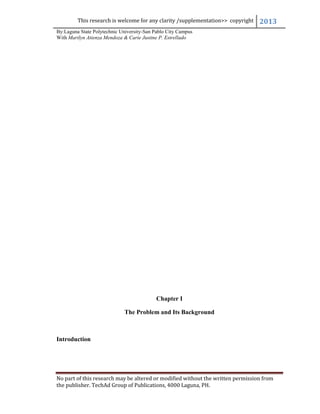 thesis in English | PDF